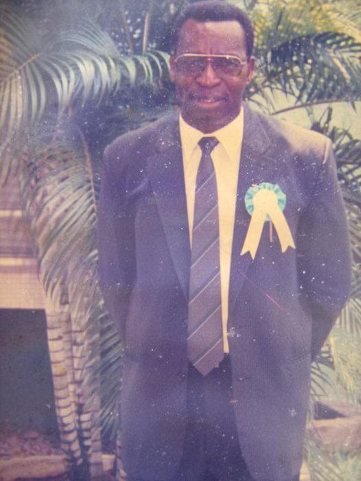 Mr Anthony Omoera, Principal of St Gregory's College from 1977-1992