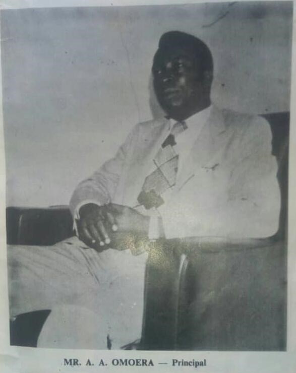 Mr Anthony Omoera, Principal