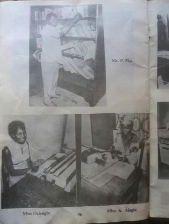 Members of Admin Staff